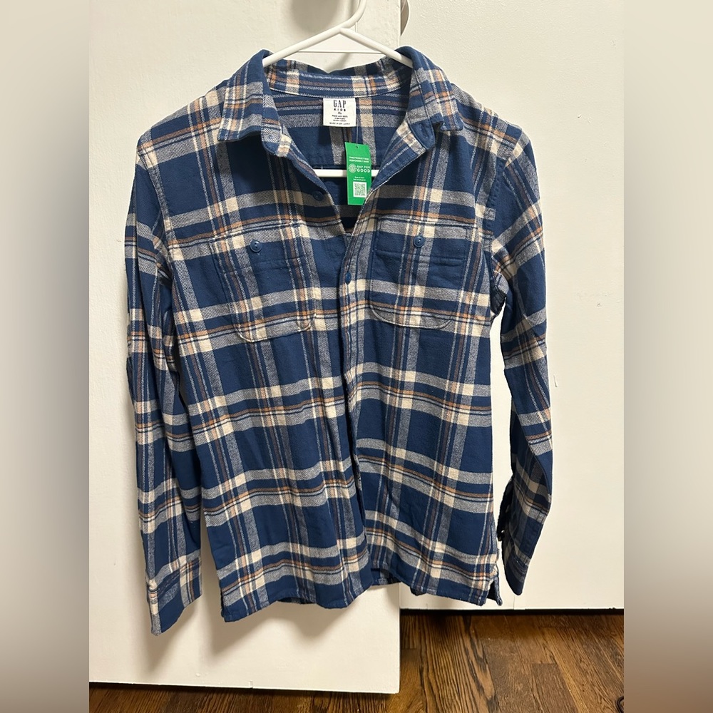 Boys XL flannel shirt